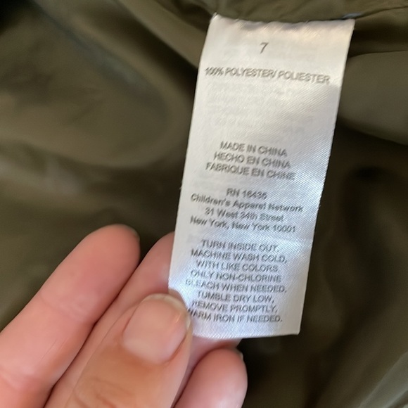 P.S. by Aeropostale kids bomber jacket size 7 - Picture 5 of 5